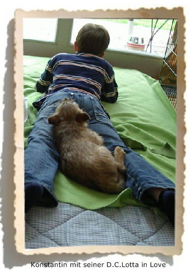 Konstantin mit seiner D.C.Lotta in Love